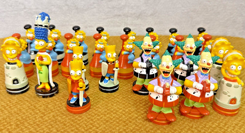 Vintage the simpsons chess - simpsons,