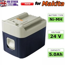 For Makita 2420 2430 2417 B2420 193128-2 193130-5 193131-3 24V 5Ah Ni-MH Battery