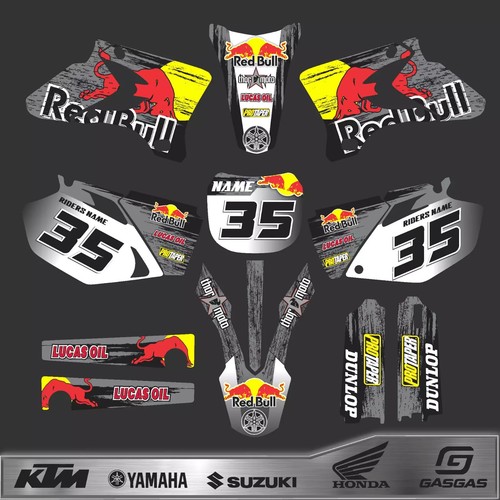 Graphics kit yamaha 250f - graphics, yz