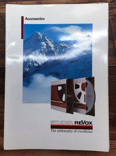 Studer revox 1986 stereo - studer,