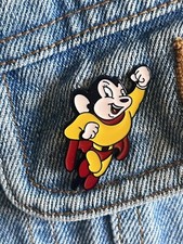 Retro Mighty Mouse Enamel Pin