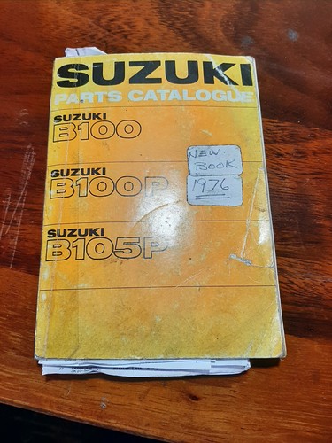 Suzuki b100 b100p - b100, b105p