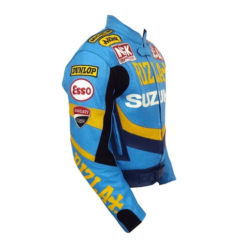 Rizia suzuki leather - rizia+suzuki, jacket