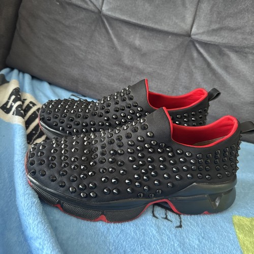 Men black studded slip on - men’s,