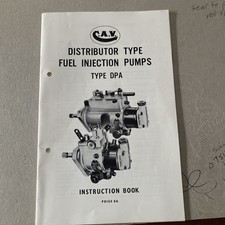 Vintage CAV DPA Distributor