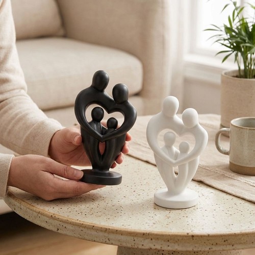 Abstract family sculpture - abstract,