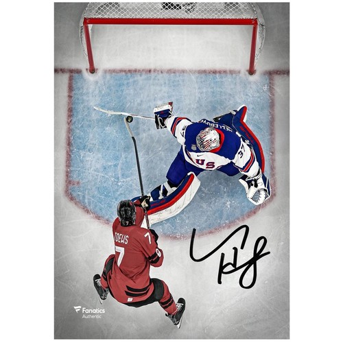 Ice hockey goal save action - ice,