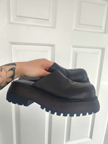 Asos women black leather - women's,