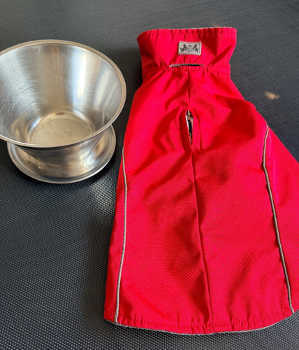 Pet pavilion red winter - pavilion, dog