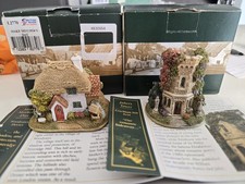 Lilliput Lane 2x Models Boxed And Deeds Make Mothers Day+ Juliet Tower