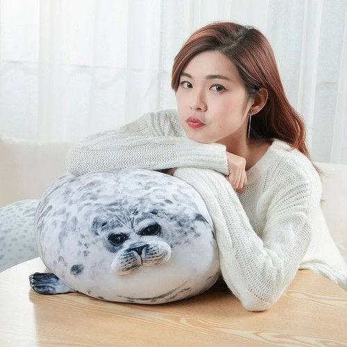 Soft blob seal pillow chubby - blob,