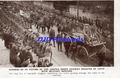 Gretna green railway - green, disaster