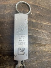 TWO VINTAGE POCKET SCALES. LITTLE SAMSON etc. FISHING?