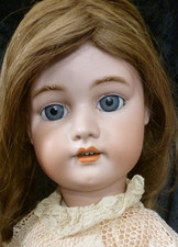 ANTIQUE DOLL , BISQUE DOLL , SIMON & HALBIG 1079 , c.1892  29" / 74cm