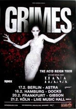 GRIMES - 2016 - Plakat - Live