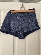Top Shop Sequin Shorts , Size12