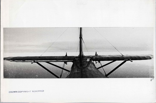Hawker hart tail - tail, vintage