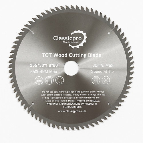 Classicpro tct 255mm 80t - classicpro,