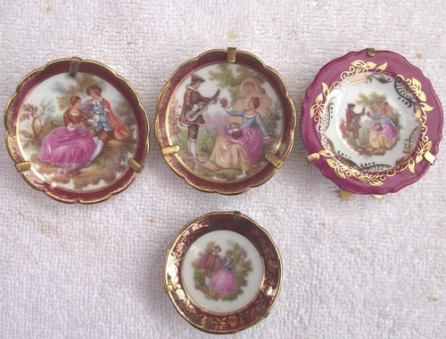 Four small limoges - four, all