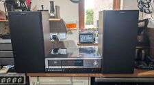 Vintage Sony HMK-44 1970s music centre with original speakers