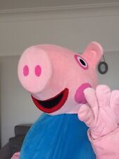 ‘George Pig’ Lookalike Adult Mascot Costume For Hire Only