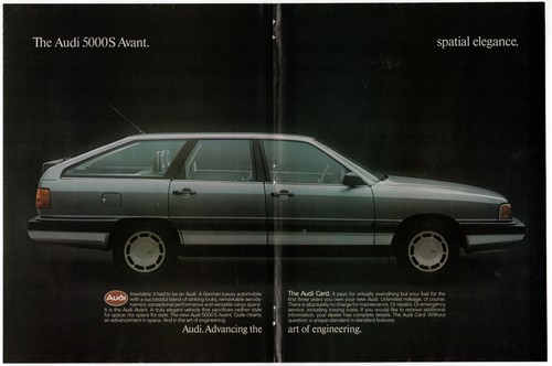 1984 audi 5000s - 1984, avant
