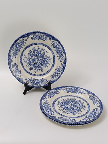 Three english ironstone - english, plates