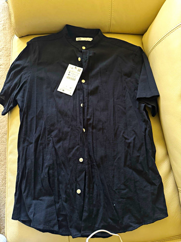 Zara men black relaxed - men's,