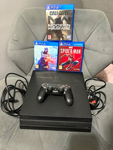 Sony playstation pro - playstation, black