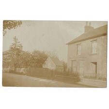 DORSET Village Scene, Possibly in Marnhull, RP Postcard Unused