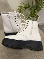 Women’s White Platform