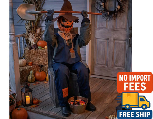 Smiling jack greeter - smiling, chair