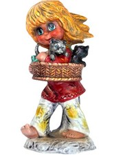 Vintage 1970s big eye china