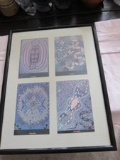 Indigenous Aboriginal Framed Dot Paintings  kurpany/kuniya/warmala/itjaritjari