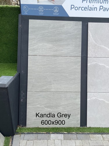 Porcelain paving kandla grey - porcelain,