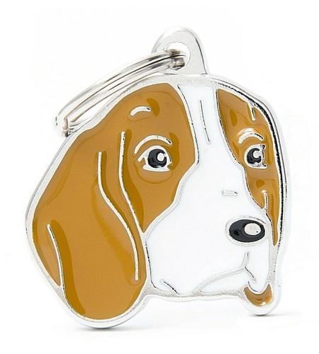 Beagle dog tag - beagle,