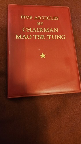 Five articles chairman mao - five,