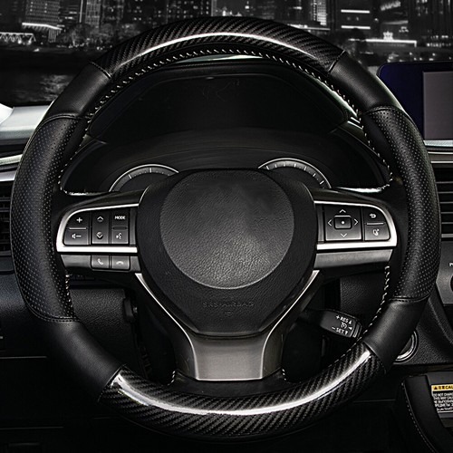 Black leather car auto - black,