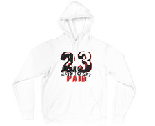 23 Ways To Get Paid Hoodie Matches Air jordan 1 85 Bred Black Red Retro Sneakers
