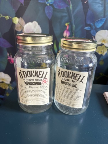 Moonshine jars with - jars, lids