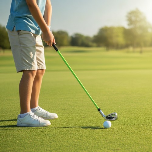 Lime blue iron golf club - iron, for