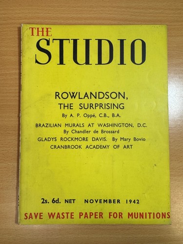 The studio magazine november - the,