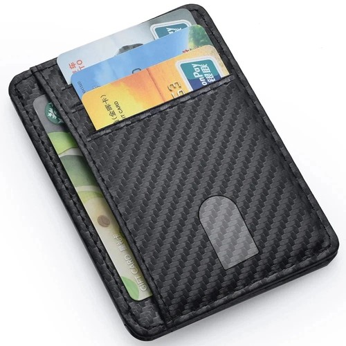 Leather rfid blocking card - rfid,