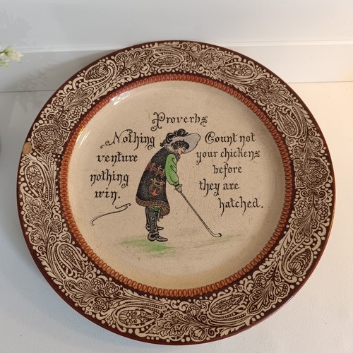 Antique royal doulton proverbs - antique,