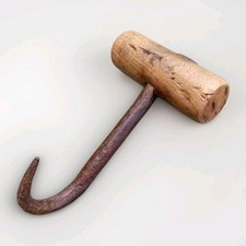 Vintage Sack Hook Old Farm