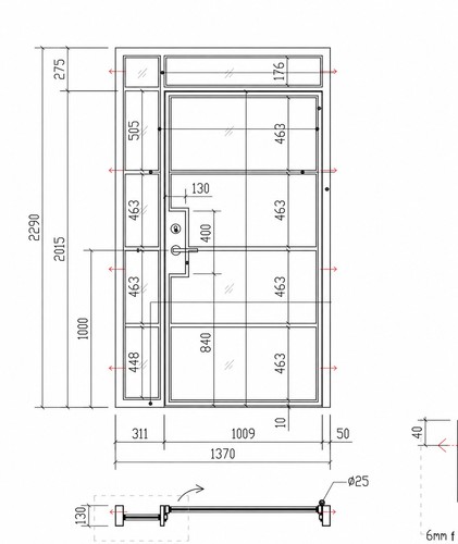 Internal steel look heritage - internal,