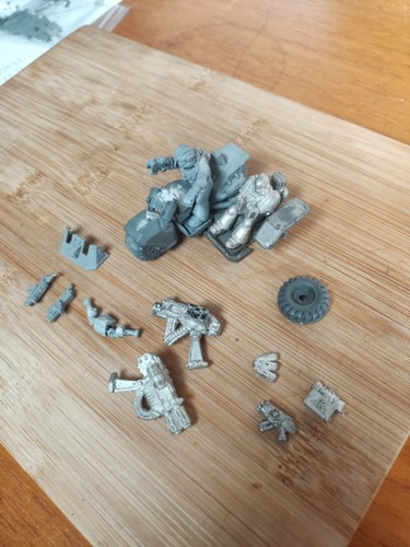 Space marine attack - space, bike