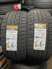 2x 225/40R18 92W XL M+S Brand New Churchill High Mileage