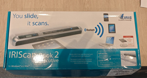 Iriscan scan book handheld - scan, 2