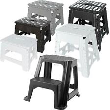 Small/Large Plastic Folding Step Stool Foldable Multi Purpose Dual Step Stool